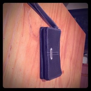 Wallet with strap